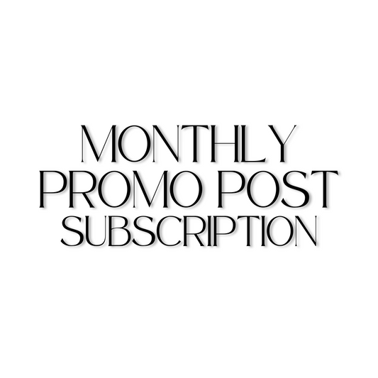 Monthly Promo Post Subscription