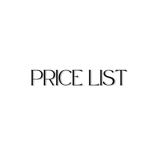 Price List